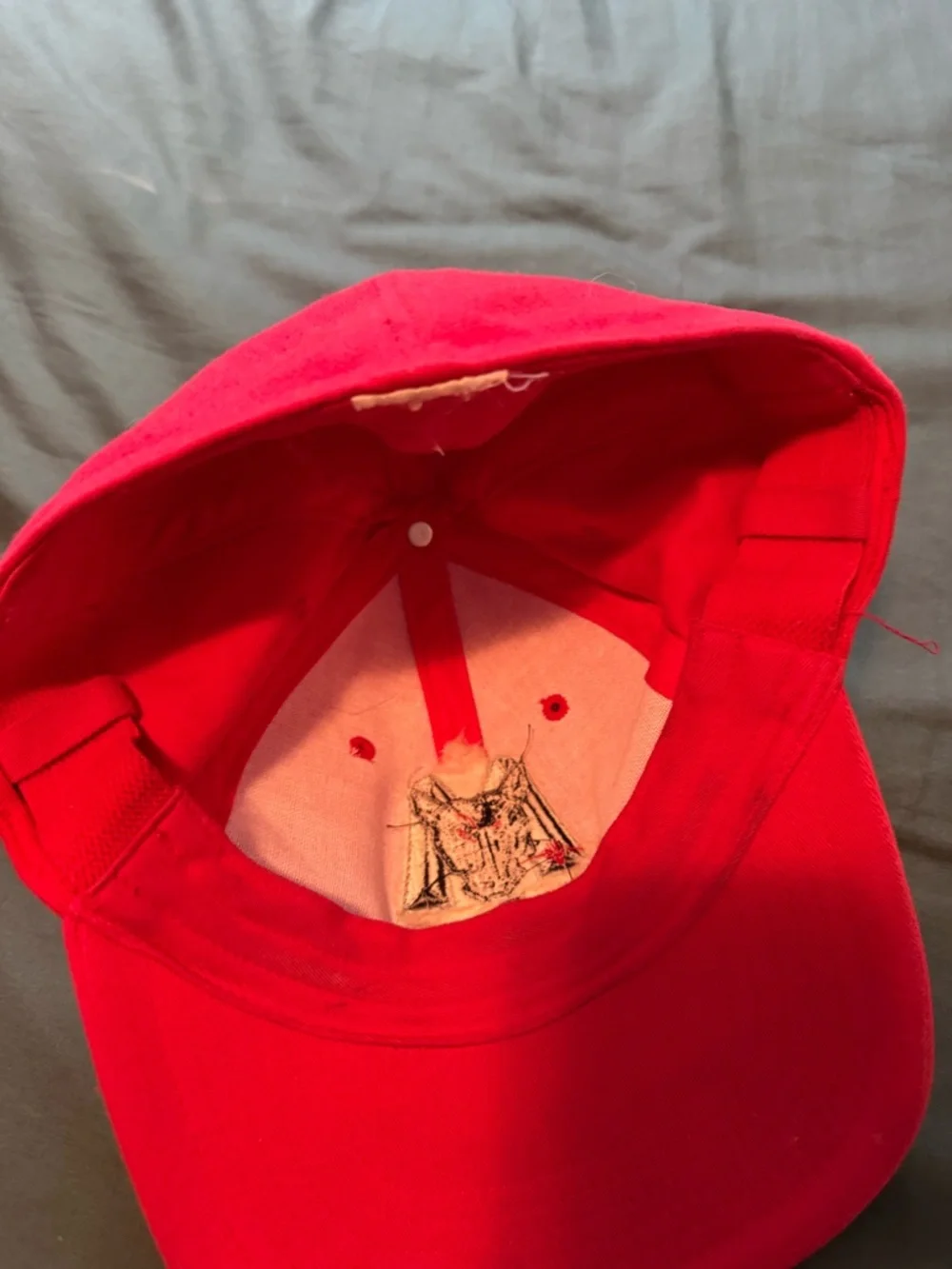 IceDogs Red Logo Baseball Cap - Picture 4 of 4